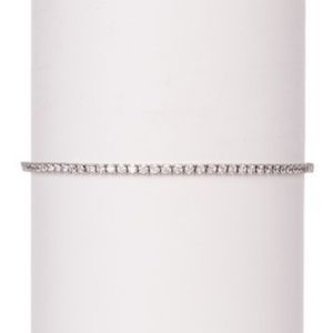 Tennis Bracelet Savvy CieSterling Silver CZ Pull